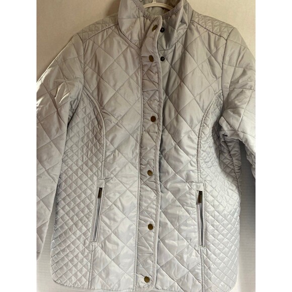 Appleseed’s Berkshire Quilted Jacket Women’s PM Gray Lightweight NWOT Size PM - Picture 6 of 12